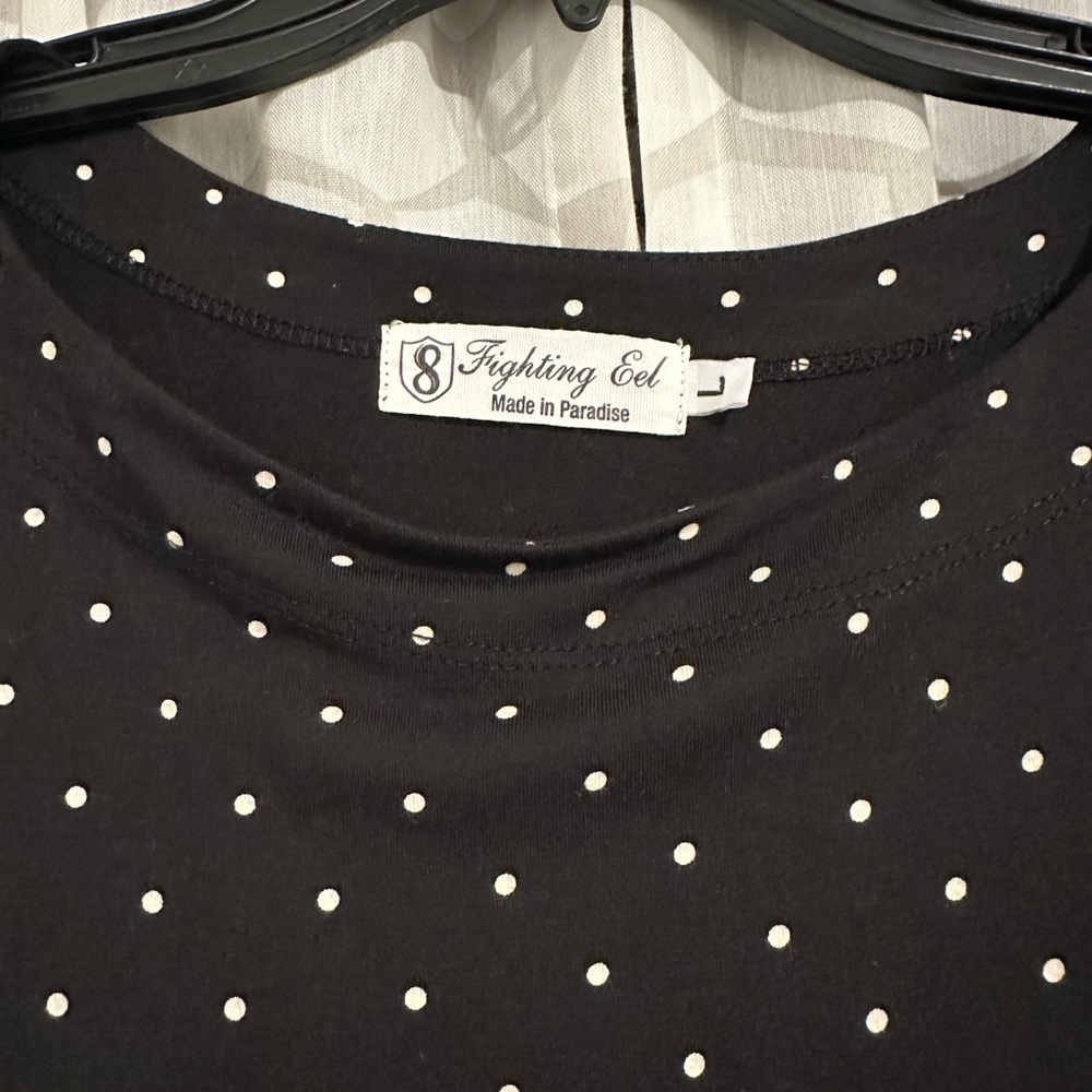 Black Polka Dot Dress - Picture 3 of 3
